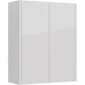 Шкаф LEMARK COMBI 60 см подвесной, 2-х дверный, белый глянец LM03C60SH